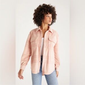Z SupplyFleece Shirt Jacket Small